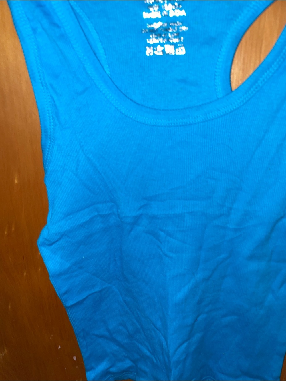 Hot Blue Ribbed Tank 💙 - Picture 7 of 13